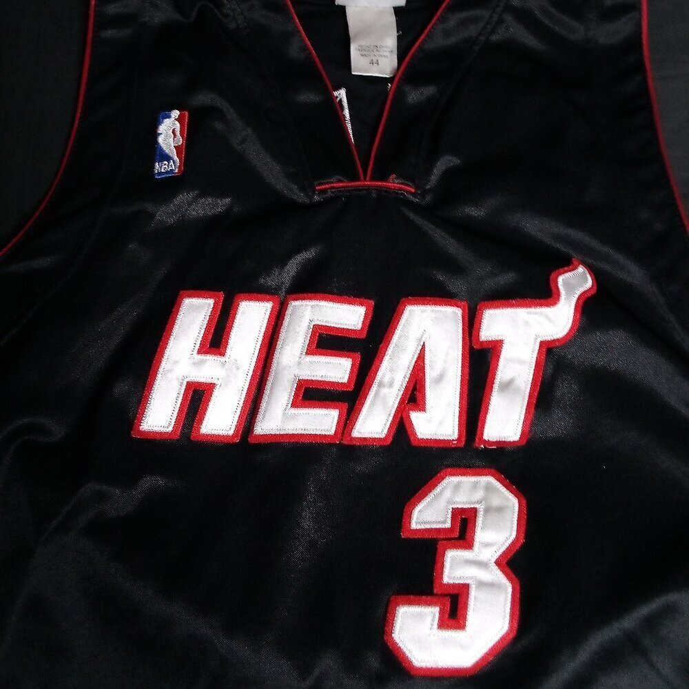Vintage Reebok Dwyane Wade Miami Heat Jersey Authentic